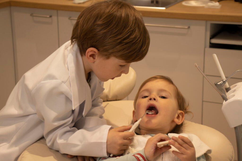 vaiku odontologija klinikoje sedacija